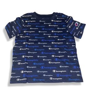 Champion All Over Printed Logo T-shirt